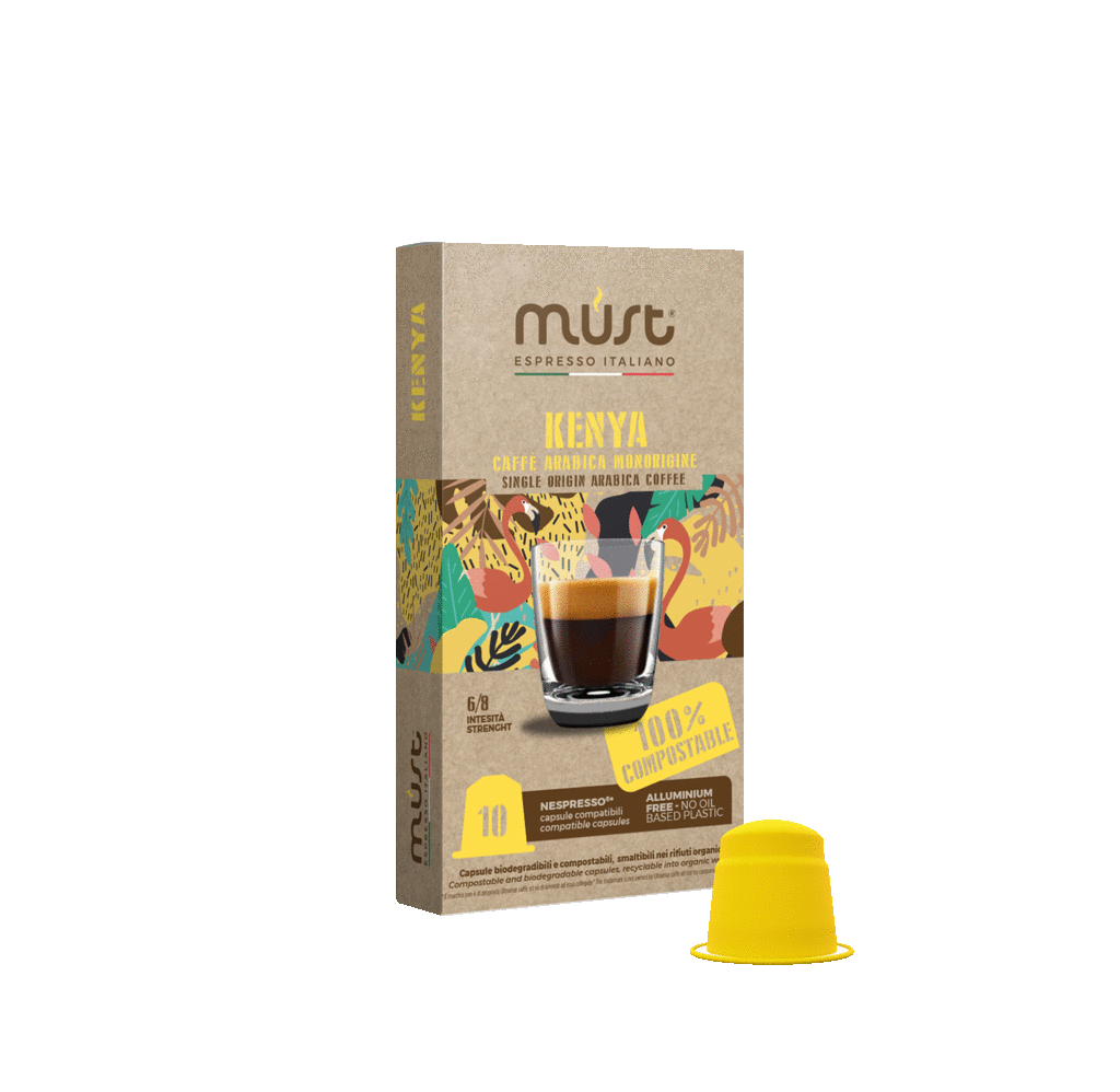 Graphic Design coffeee packaging, Compostable capsule, Nespresso compatible, capsulebiodegradabili, compostabili. caffè monorigine